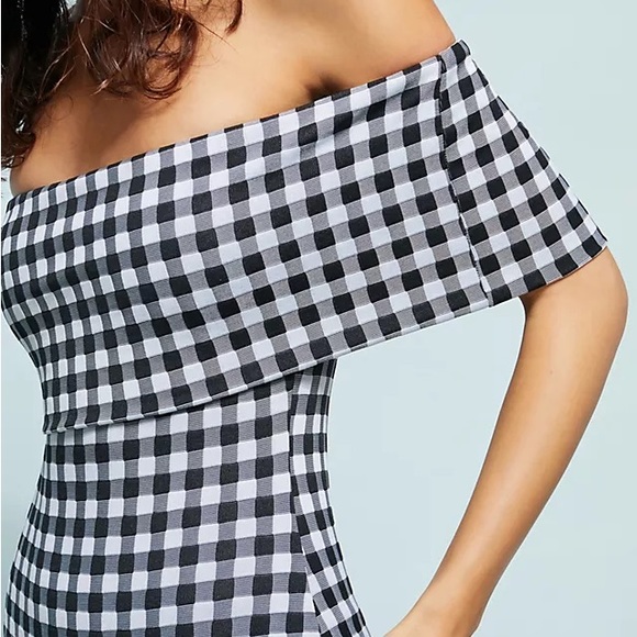 Beach Riot Off The Shoulder Gingham One Piece - Picture 3 of 6
